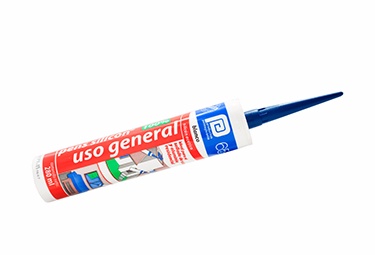 Pens silicón - silicón acético, uso general - blanco