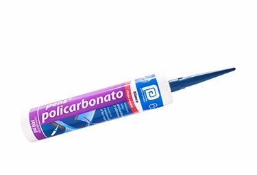 Pens silicón policarbonato - silicón neutro - sello de juntas con movimiento severo - blanco