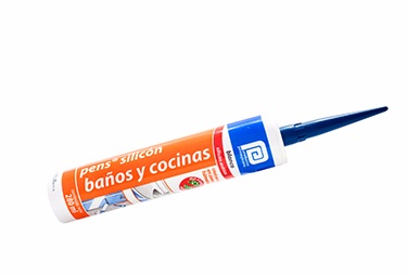 Pens® silicón baños y cocinas - silicón acético - blanco