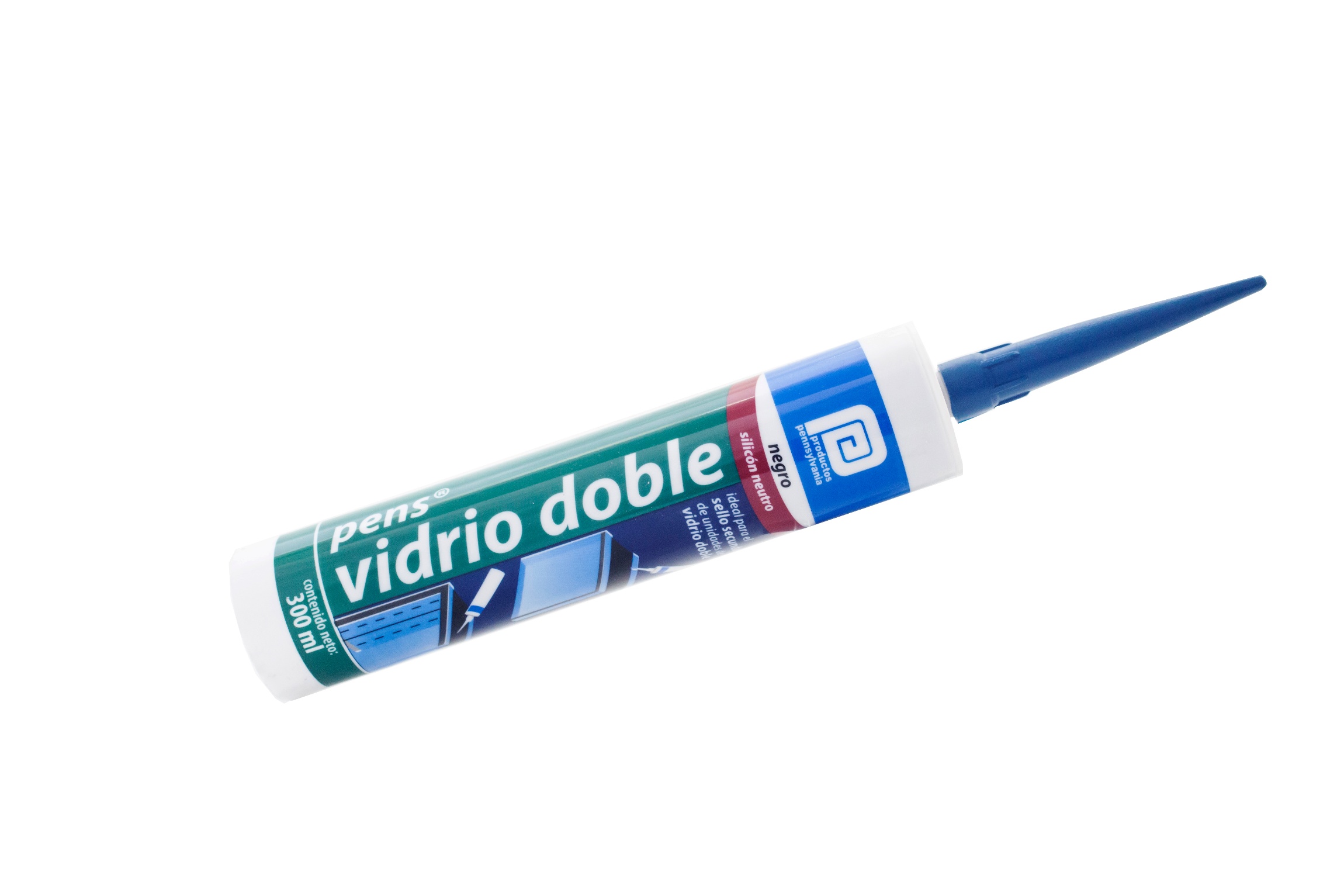 Pens® vidrio doble - negro