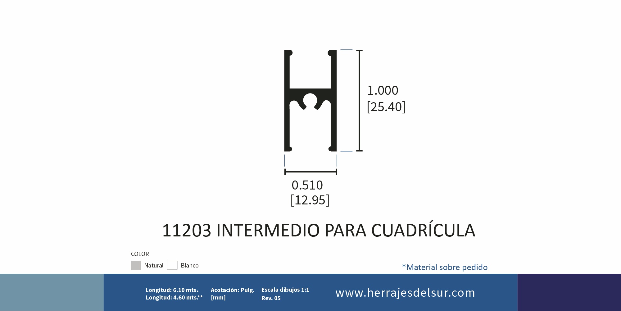 Intermedio para cuadrícula